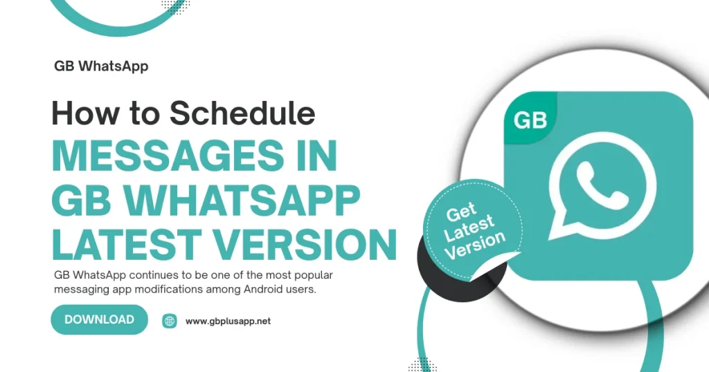 How to Schedule Messages in GB WhatsApp