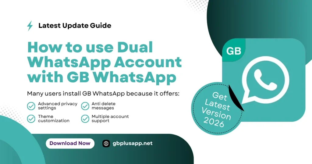 How to use Dual WhatsApp Account with GB WhatsApp